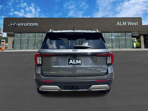 Gray Metallic 2026 Ford Explorer Platinum