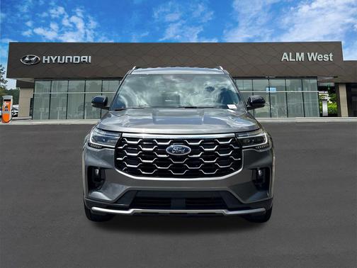 Gray Metallic 2026 Ford Explorer Platinum