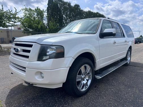 White Platinum Metallic Tri-Coat 2010 Ford Expedition EL Limited
