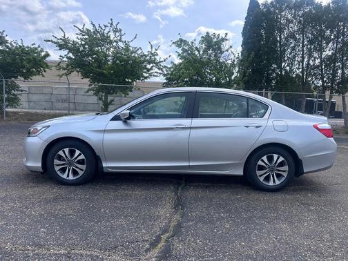 Alabaster Silver Metallic 2014 Honda Accord LX