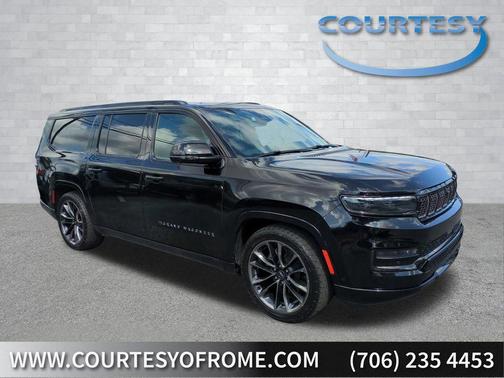 Diamond Black Crystal Pearlcoat 2024 Jeep Grand Wagoneer L Series II 4x4