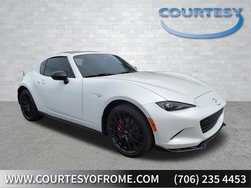Snowflake White Pearl Mica 2024 Mazda MX-5 Miata RF Club