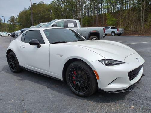 Snowflake White Pearl Mica 2024 Mazda MX-5 Miata RF Club