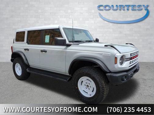 Avalanche Gray 2026 Ford Bronco Heritage Edition