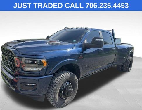 Patriot Blue Pearlcoat 2023 RAM 3500 Limited Crew Cab 4x4 8' Box