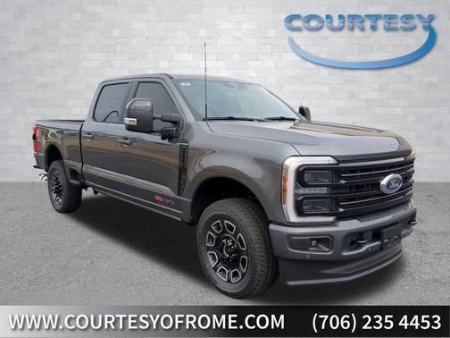 CARBONIZED GRAY 2025 Ford F-250 Platinum