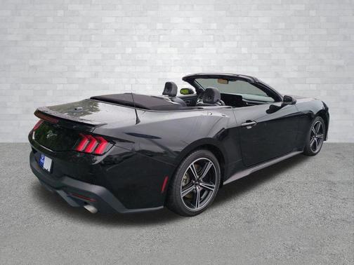 SHADOW BLACK 2025 Ford Mustang EcoBoost Premium