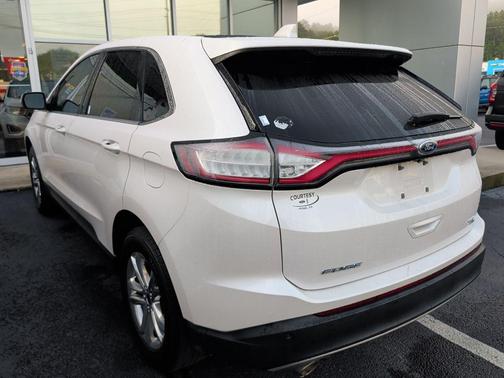 WHITE PLATINUM MET TRI-COAT 2017 Ford Edge SEL