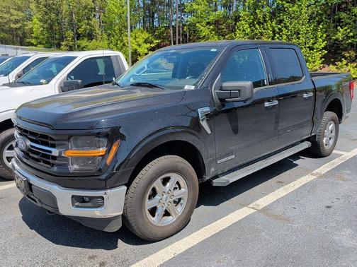 AGATE BLACK METALLIC 2024 Ford F-150 XLT