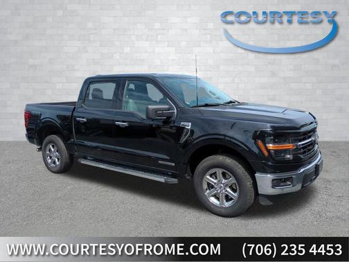 AGATE BLACK METALLIC 2024 Ford F-150 XLT