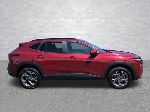 Crimson Metallic 2025 Chevrolet Trax LT