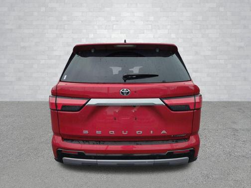 Supersonic Red 2025 Toyota Sequoia Capstone