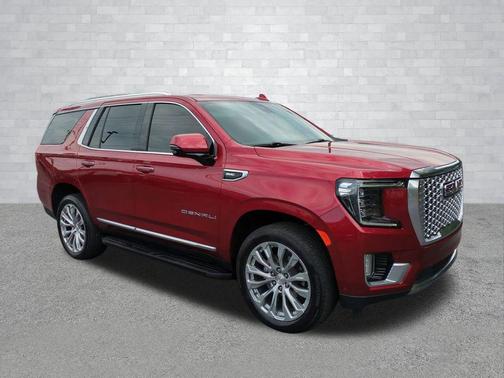 Volcanic Red Tintcoat 2024 GMC Yukon Denali