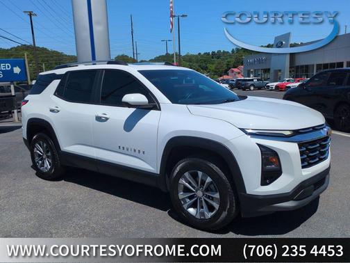 Summit White 2025 Chevrolet Equinox 1LT