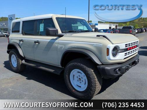 Desert Sand 2026 Ford Bronco Heritage Edition