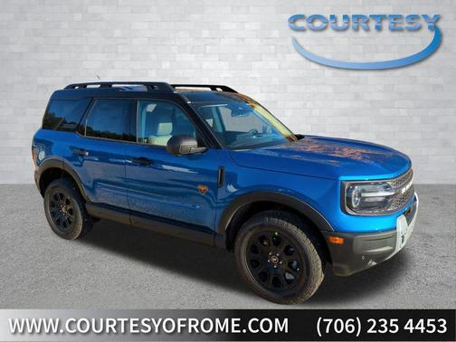 VELOCITY BLUE METALLIC 2025 Ford Bronco Sport Badlands