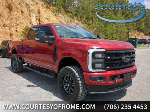 RAPID RED 2024 Ford F-250 Lariat