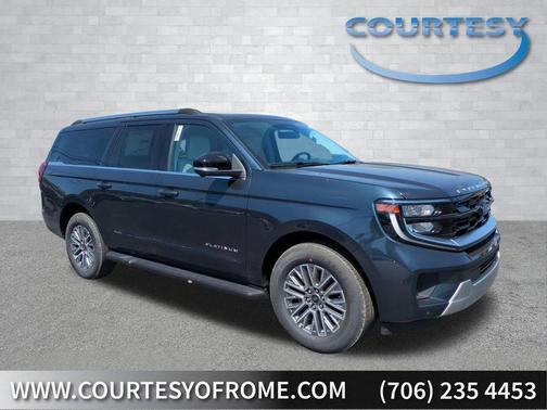 STONE BLUE METALLIC 2026 Ford Expedition Max Platinum