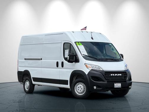 Bright White Clearcoat 2026 RAM ProMaster 2500 Tradesman