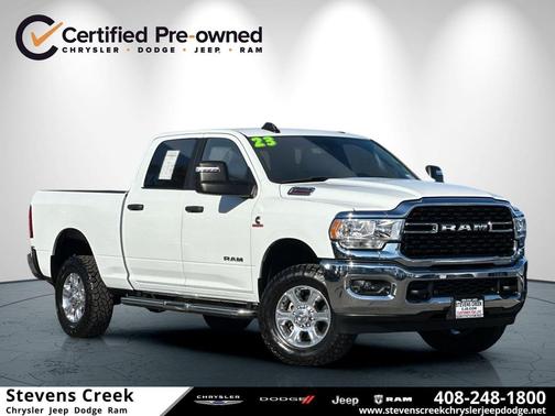 Bright White Clearcoat 2024 RAM 2500 Big Horn Crew Cab 4x4 6'4' Box