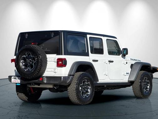 Bright White Clearcoat 2023 Jeep Wrangler 4xe Rubicon
