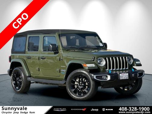 2022 Jeep Wrangler Unlimited 4xe Sahara