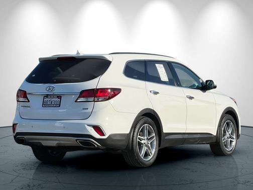 Monaco White 2017 Hyundai SANTA FE SE Ultimate