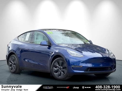 Deep Blue Metallic 2024 Tesla Model Y Long Range Dual Motor All-Wheel Drive