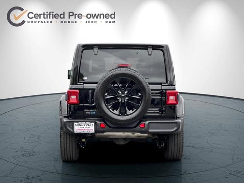 Black Clearcoat 2025 Jeep Wrangler 4xe Sahara