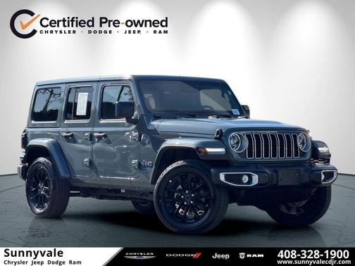 Anvil Clearcoat 2025 Jeep Wrangler 4xe Sahara