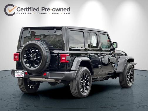 Black Clearcoat 2025 Jeep Wrangler 4xe Sahara