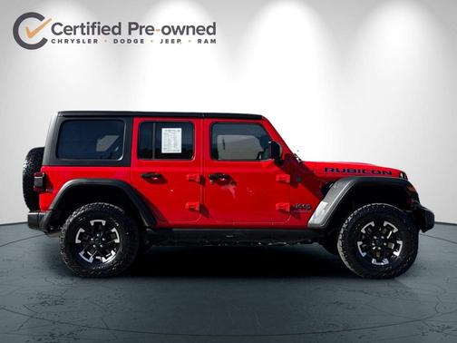 Firecracker Red Clearcoat 2025 Jeep Wrangler 4xe Rubicon