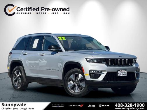 Silver Zynith 2022 Jeep Grand Cherokee 4xe Base
