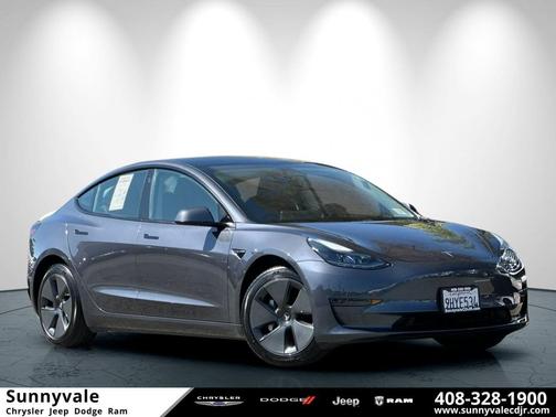 Gray 2023 Tesla Model 3 Standard Range
