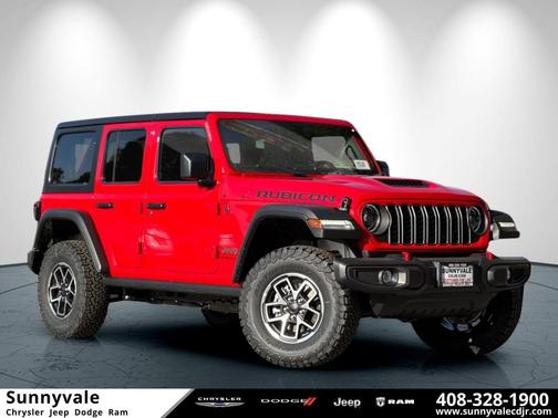 Firecracker Red Clearcoat 2026 Jeep Wrangler Rubicon
