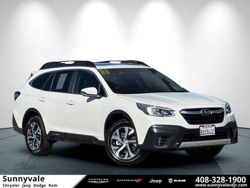 Crystal White Pearl 2021 Subaru Outback Limited XT