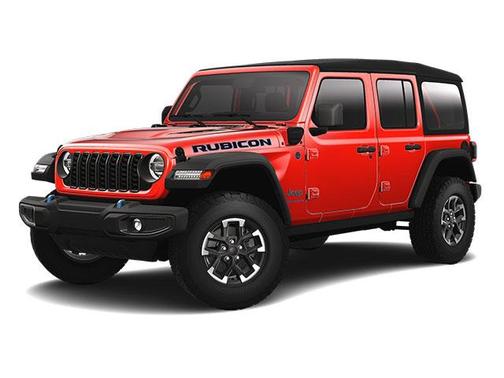 Red Clearcoat 2025 Jeep Wrangler 4xe Rubicon