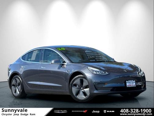 Gray 2020 Tesla Model 3 Standard Range Plus