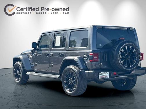 Granite Crystal Metallic Clearcoat 2025 Jeep Wrangler 4xe Sahara