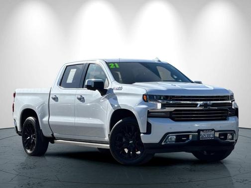 Iridescent Pearl Tricoat 2021 Chevrolet Silverado 1500 High Country
