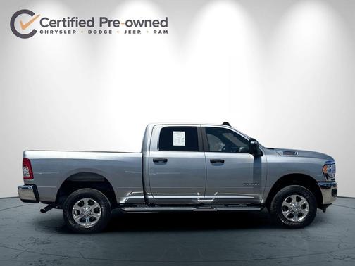 Billet Silver Metallic Clearcoat 2024 RAM 2500 Big Horn Crew Cab 4x4 6'4' Box