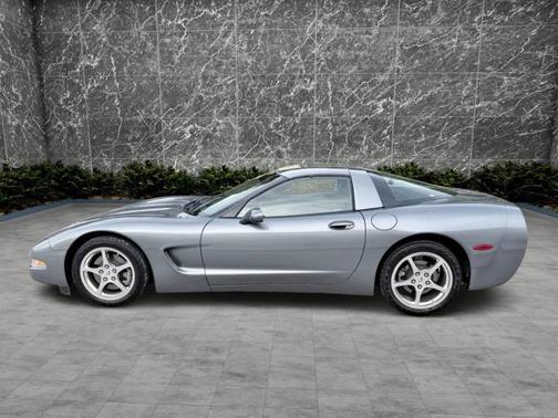 Medium Spiral Gray Metallic 2004 Chevrolet Corvette Base