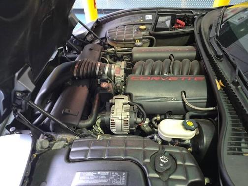 Medium Spiral Gray Metallic 2004 Chevrolet Corvette Base