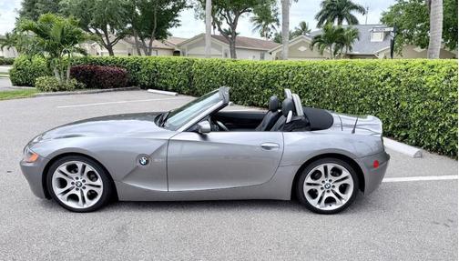 Sterling Gray Metallic 2003 BMW Z4 3.0i Roadster
