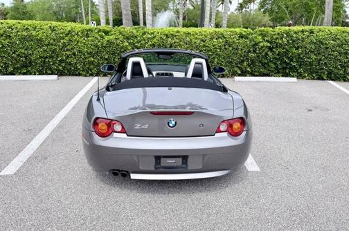 Sterling Gray Metallic 2003 BMW Z4 3.0i Roadster