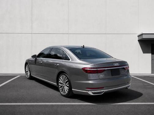 Terra Gray Metallic 2019 Audi A8 L 55