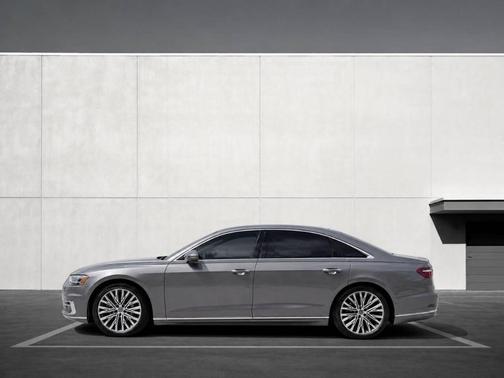 Terra Gray Metallic 2019 Audi A8 L 55