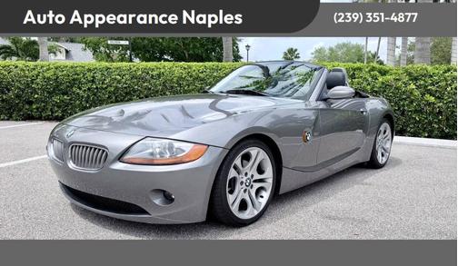 Sterling Gray Metallic 2003 BMW Z4 3.0i Roadster