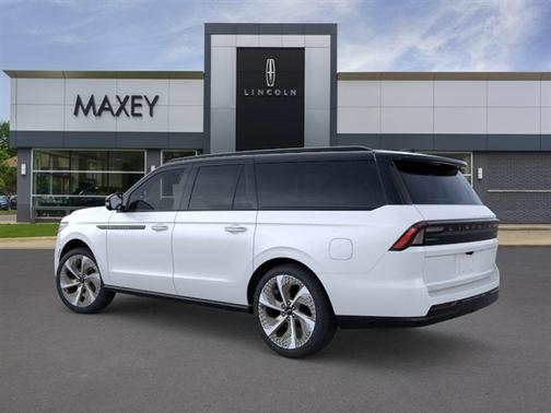 Pristine White 2026 Lincoln Navigator L Black Label