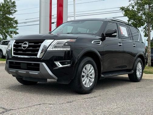 Black 2024 Nissan Armada SV